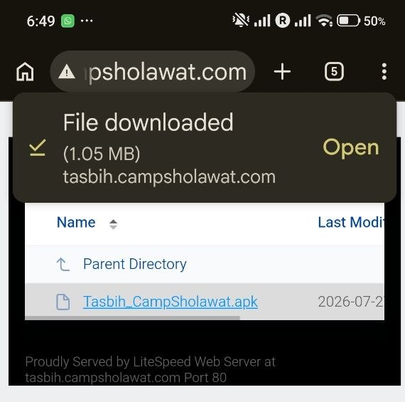 Langkah 2: Buka File APK
