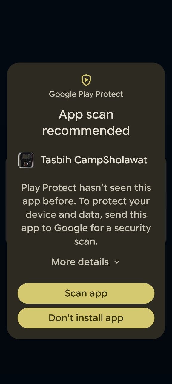 Langkah 4: Scan App